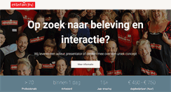 Desktop Screenshot of entertain-me.nl